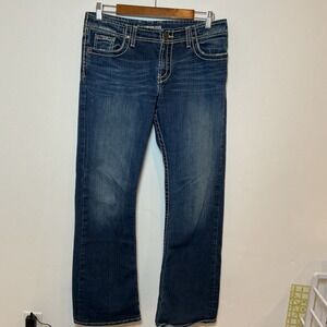 BKE "Wendi" Bootcut Jeans Womens Size 30x31.5 Dark Wash Denim Stretch‎